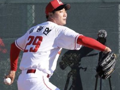 김광현 노경은 스프링캠프 첫 불펜피칭 나서