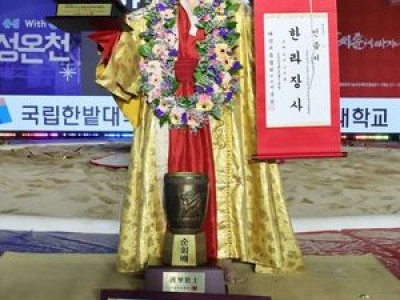 김무호 한라장사 7관왕 달성 울주군청 선수의 기염