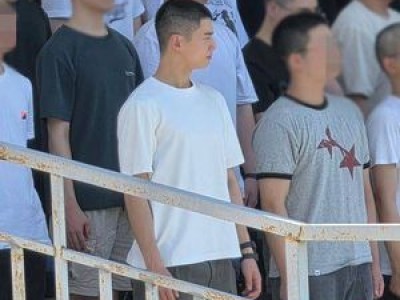 아스트로 차은우 삭발 머리로 입영식 현장 화제