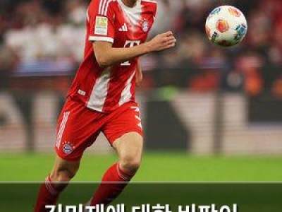 김민재에 대한 비판이 과도해지고 있다