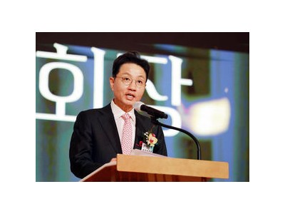 실업배구연맹 신임 회장 취임식 열려